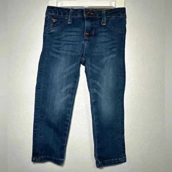 HUDSON Toddler BABY GIRLS/boys SKINNY JEANS SIZE 24 M EXCELLENT Condition - Picture 1 of 5